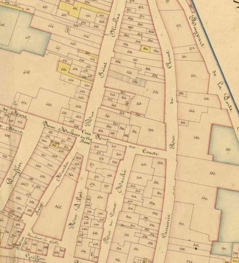 Cadastre 4 rue d'Assas Dijon_Napoléonien (2)